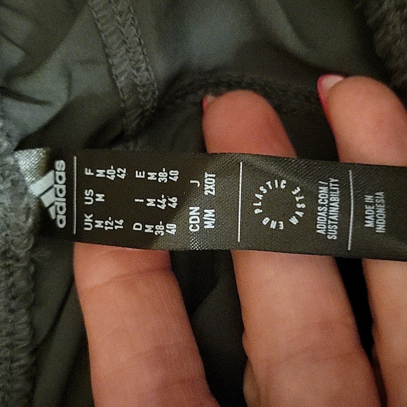 NWT: adidas Pacer 3 stripes woven training shorts - Picture 8 of 13